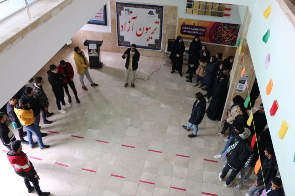 برگزاری تریبون آزاد دانشجویی با موضوع انتخابات و مشارکت حداکثری 