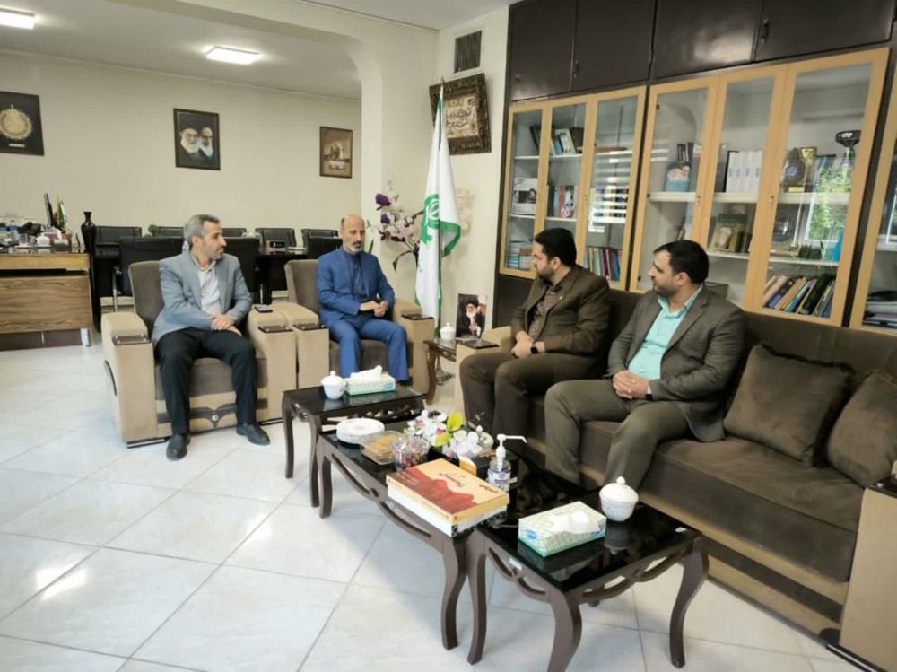 دیدار و گفت‌وگوی صمیمی رئیس دانشگاه با مدیرکل دیوان محاسبات استان همدان 